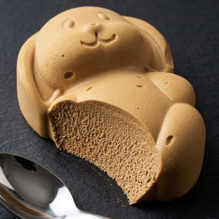 Schokoladen-Mousse, Anschnitt – IDDSI Level 4 (Püriert)
