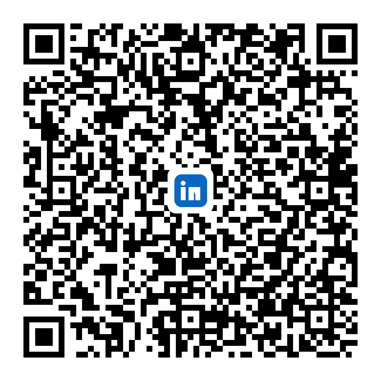 QR-Code zum LinkedIn-Profil von Daniel Malgarini
